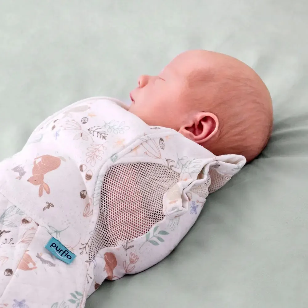 0.5 Tog Swaddle to Sleep Bag - Storybook Lightweight