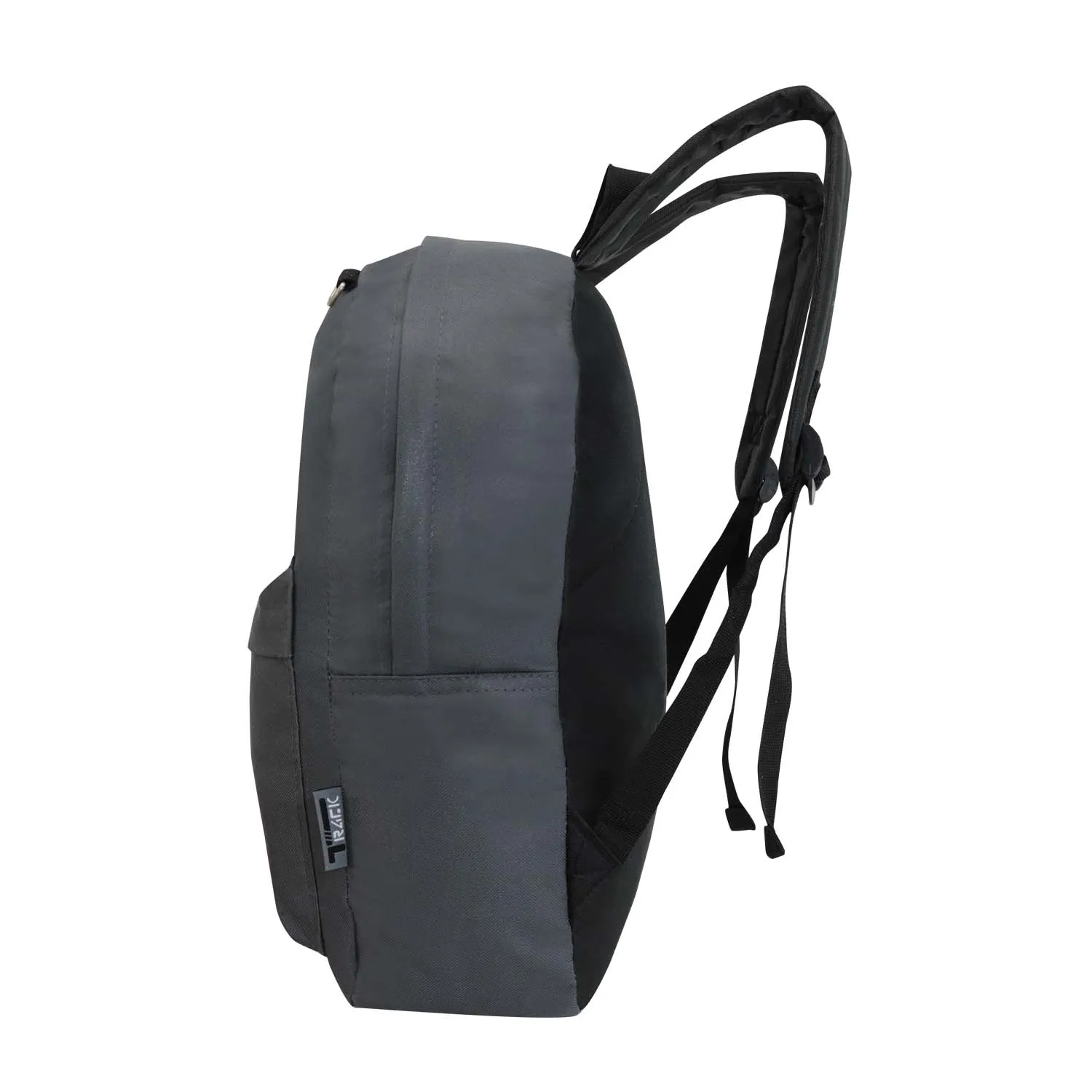 17" Wholesale Classic Charcoal Backpacks - Bulk Case of 24 Bookbags