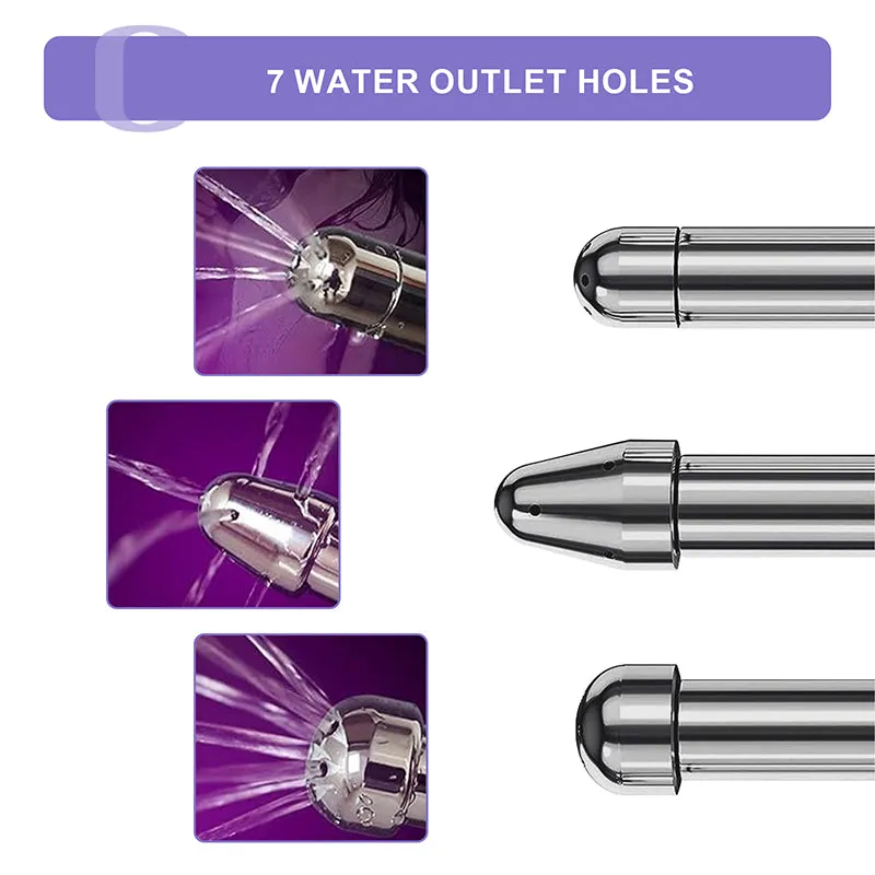 3 Head Aluminum Shower Anal Cleaner