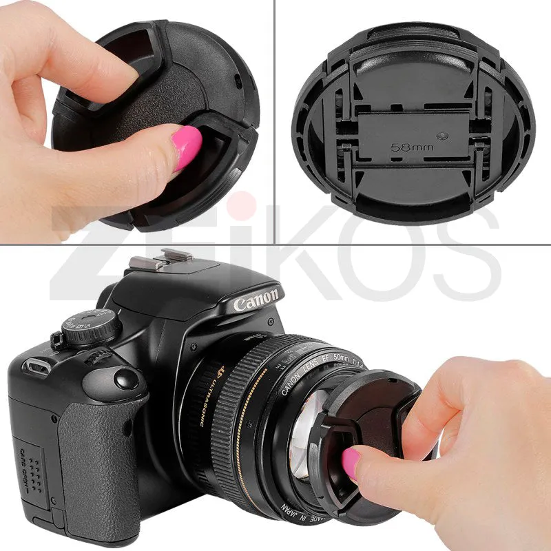 67mm Plastic Snap-On Lens Cap