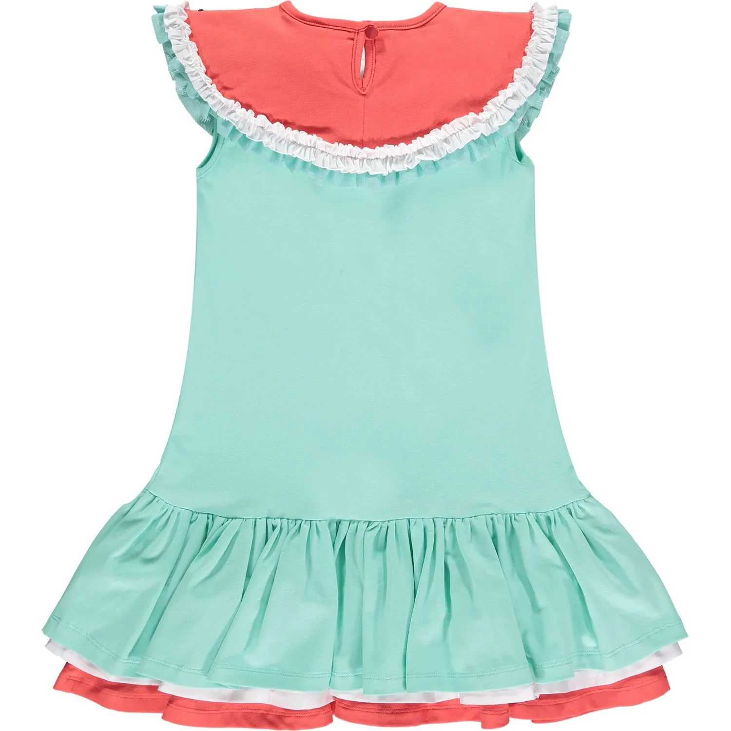 A DEE - Eleisha Watermelon Sweat Dress - Miami Mint