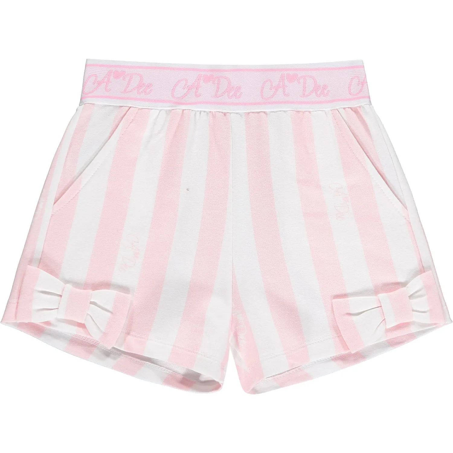 A DEE - Frances Stripe Short Set - Pink