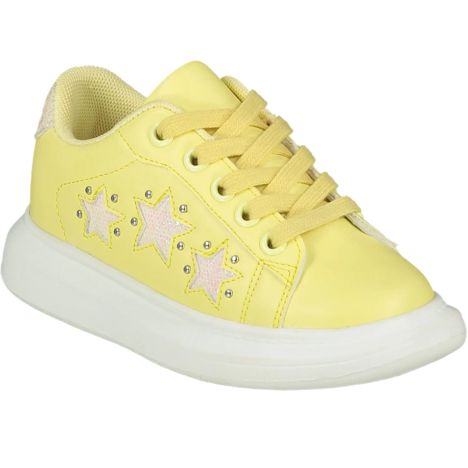 A DEE - Queeny Chunky Star Trainer - Lemon