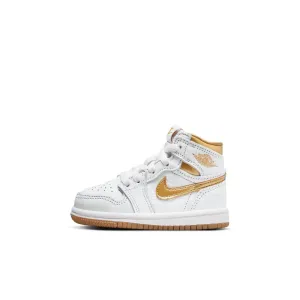 Air Jordan 1 Retro High OG “Metallic Gold” - Toddler's