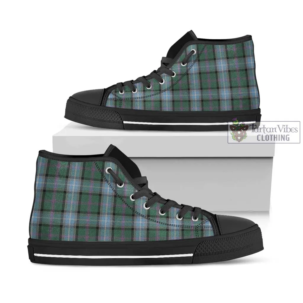 Alexander of Menstry Hunting Tartan High Top Shoes