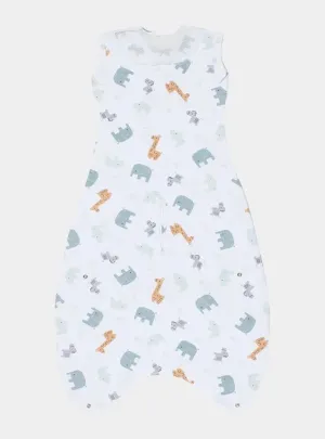 Animal Safari 2.5 Tog Cuddle to Sleep Bag