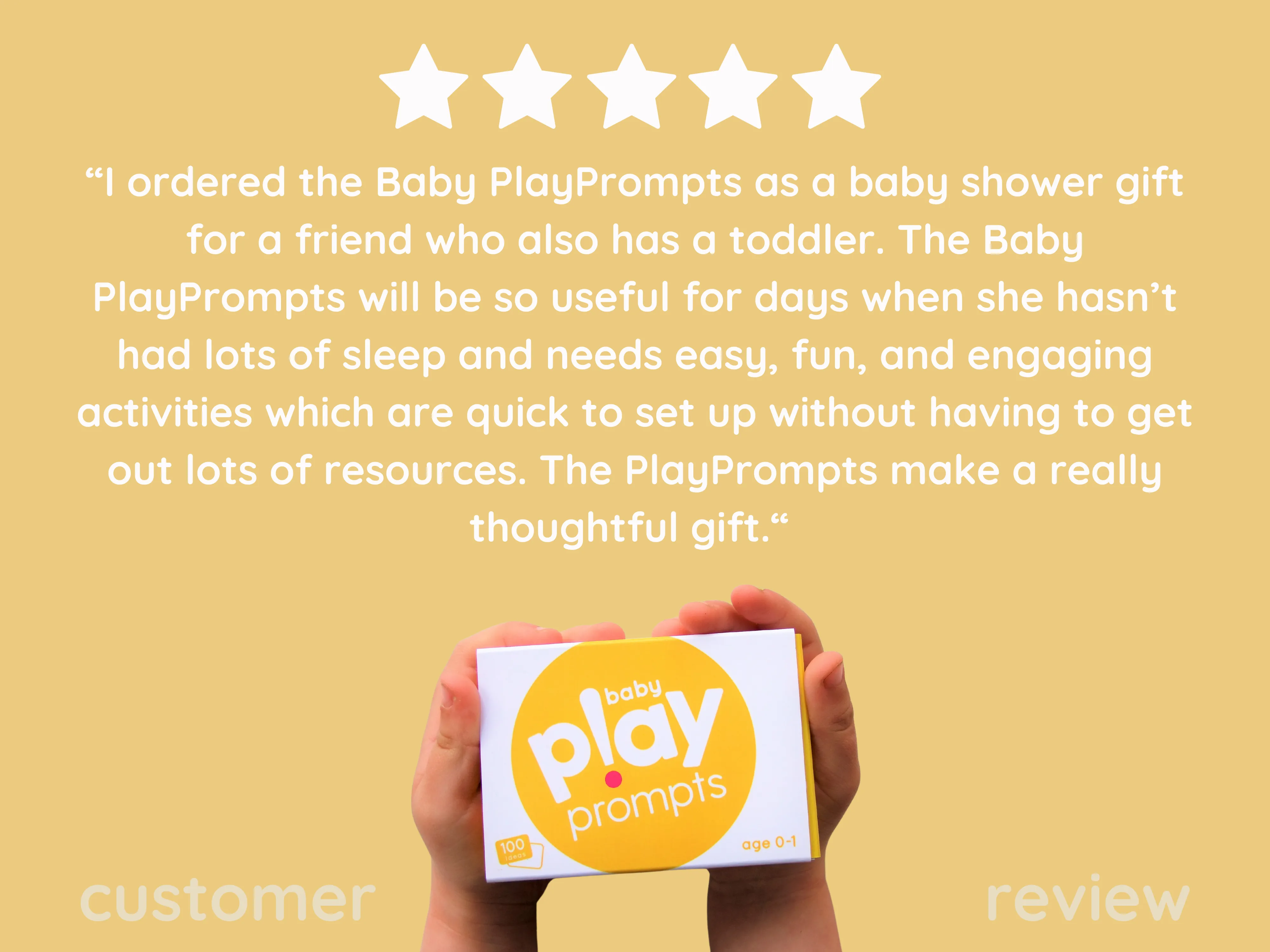 baby playPROMPTS activity cards for newborns to one year olds PRINTABLE