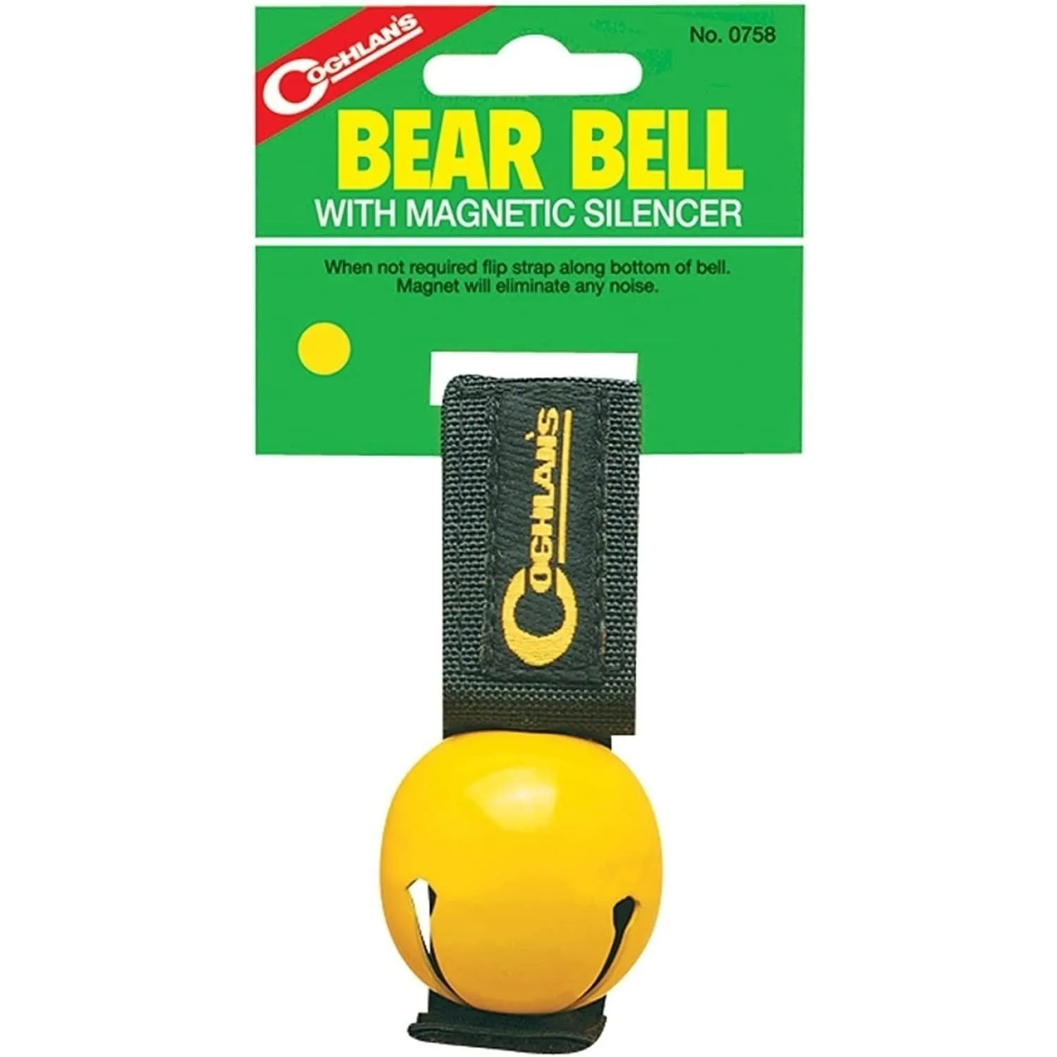 Bear Bell with Magnetic Silencer