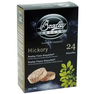 Briquettes Avec Copeaux De Bois Bradley, Hickory, Paq. 24