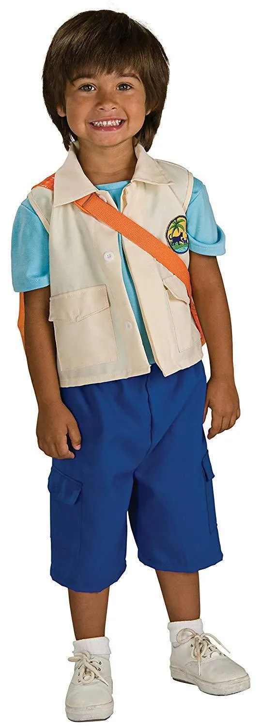 Diego Deluxe Costume for Toddlers and Kids - Nickelodeon Go Diego Go!