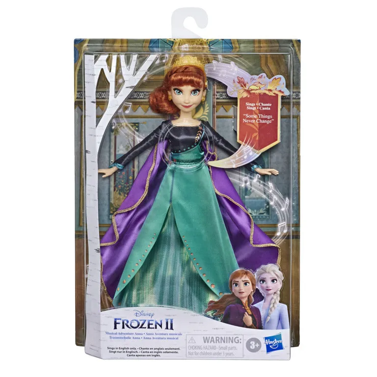 Disney Frozen II Musical Adventure Anna Doll