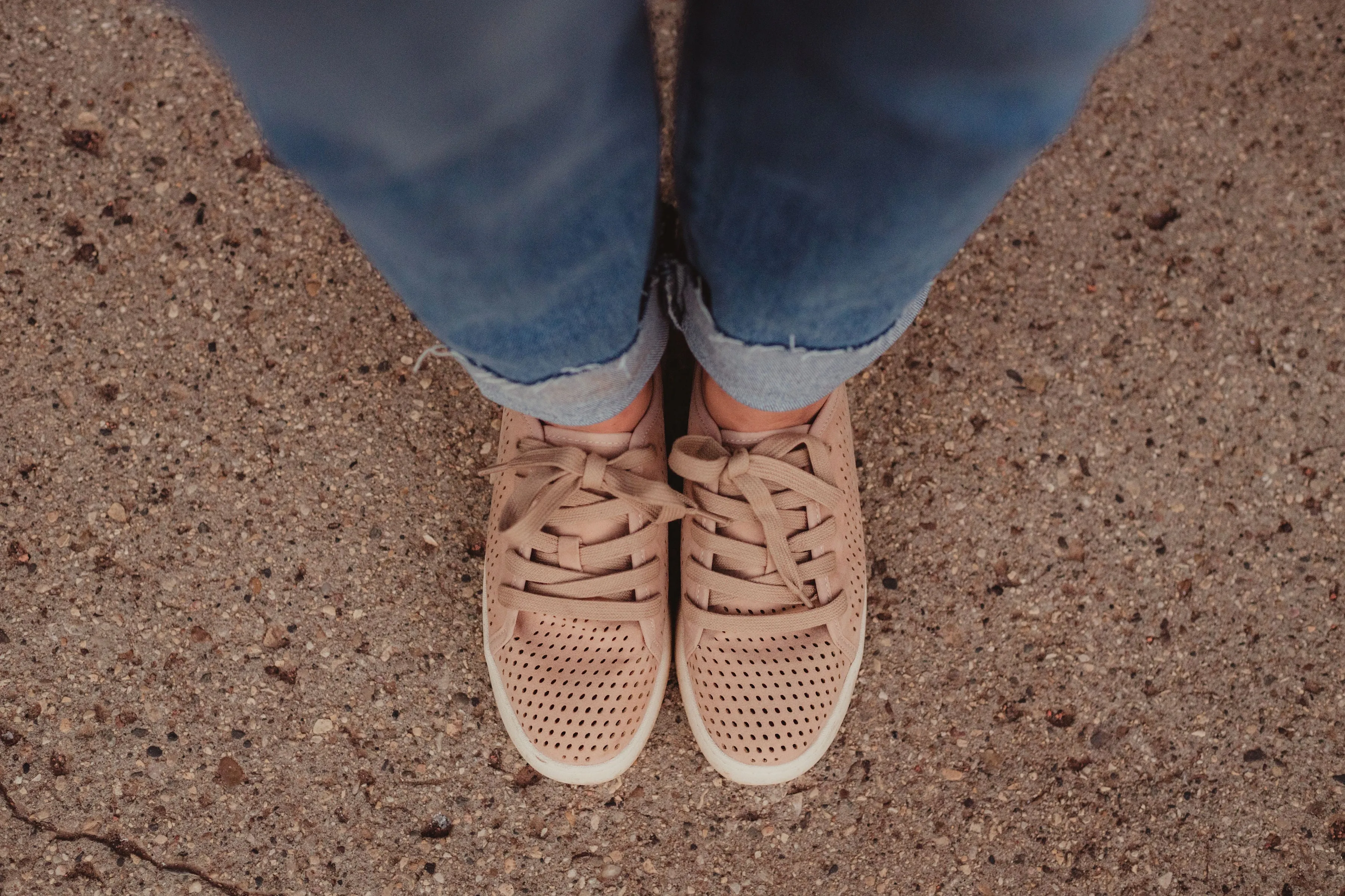 Dusty Rose Sneakers