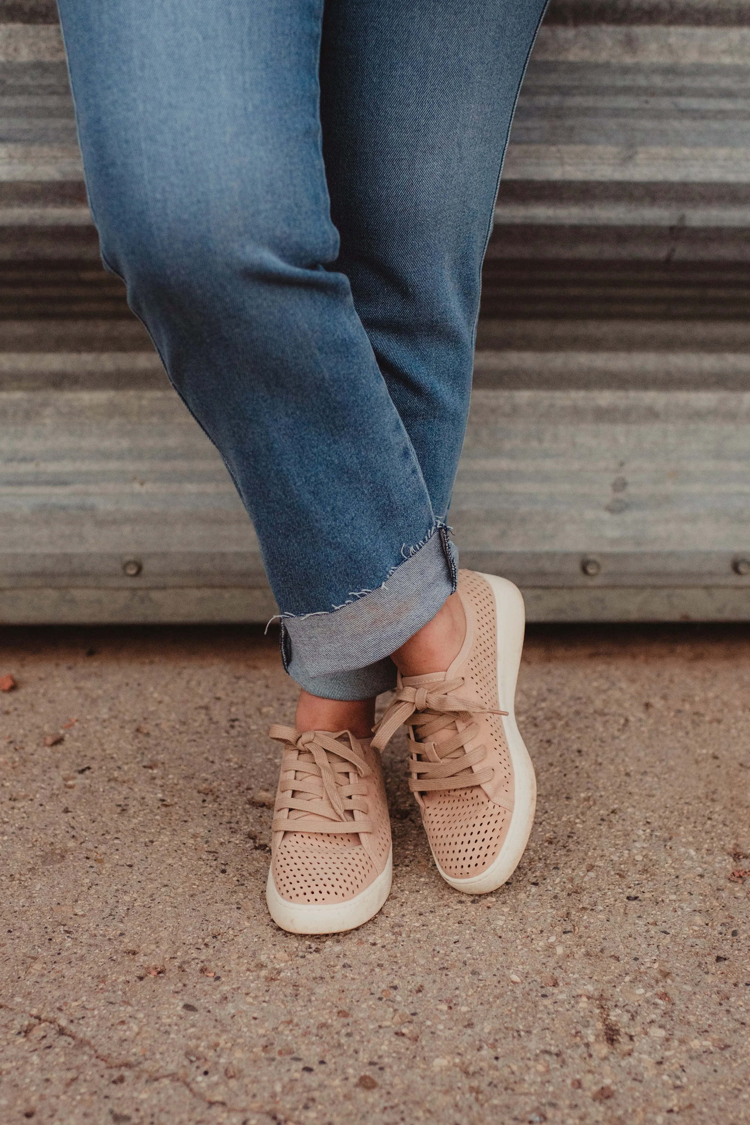 Dusty Rose Sneakers