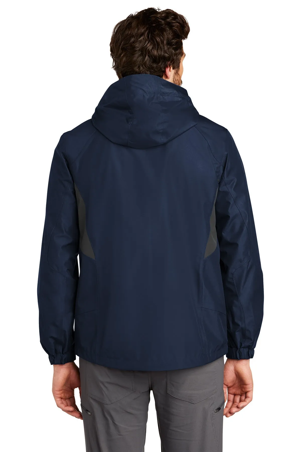 Eddie Bauer Customized Rain Jackets, River Blue