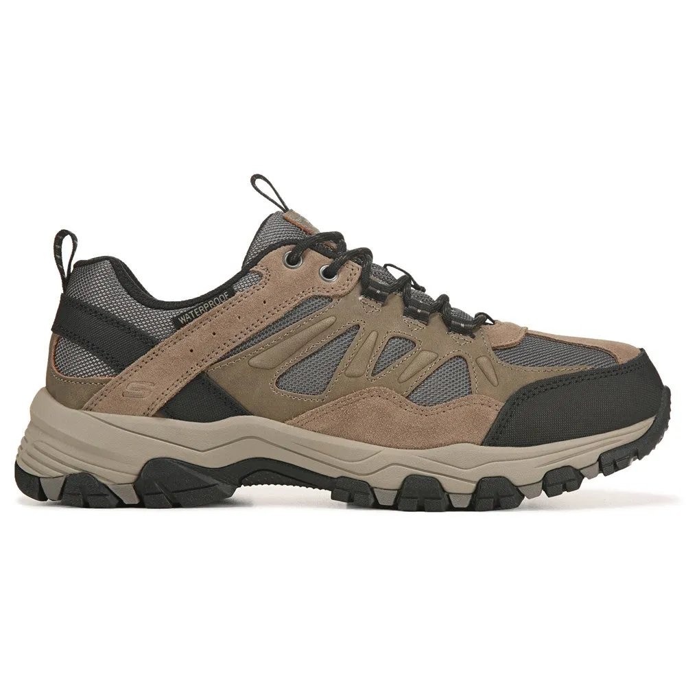 Enago Skechers Men's Waterproof Outdoor Sneakers, Tan