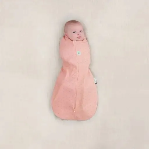 ErgoPouch - Organic Summer Cocoon Swaddle Sleeping Bag - Berries - 0.2 TOG