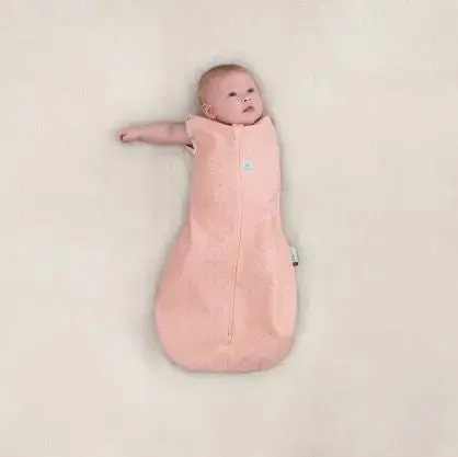 ErgoPouch - Organic Summer Cocoon Swaddle Sleeping Bag - Berries - 0.2 TOG