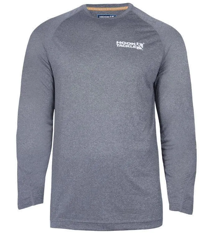 Hook & Tackle Mens Seamount Tech Fishing Long Sleeve T-Shirt