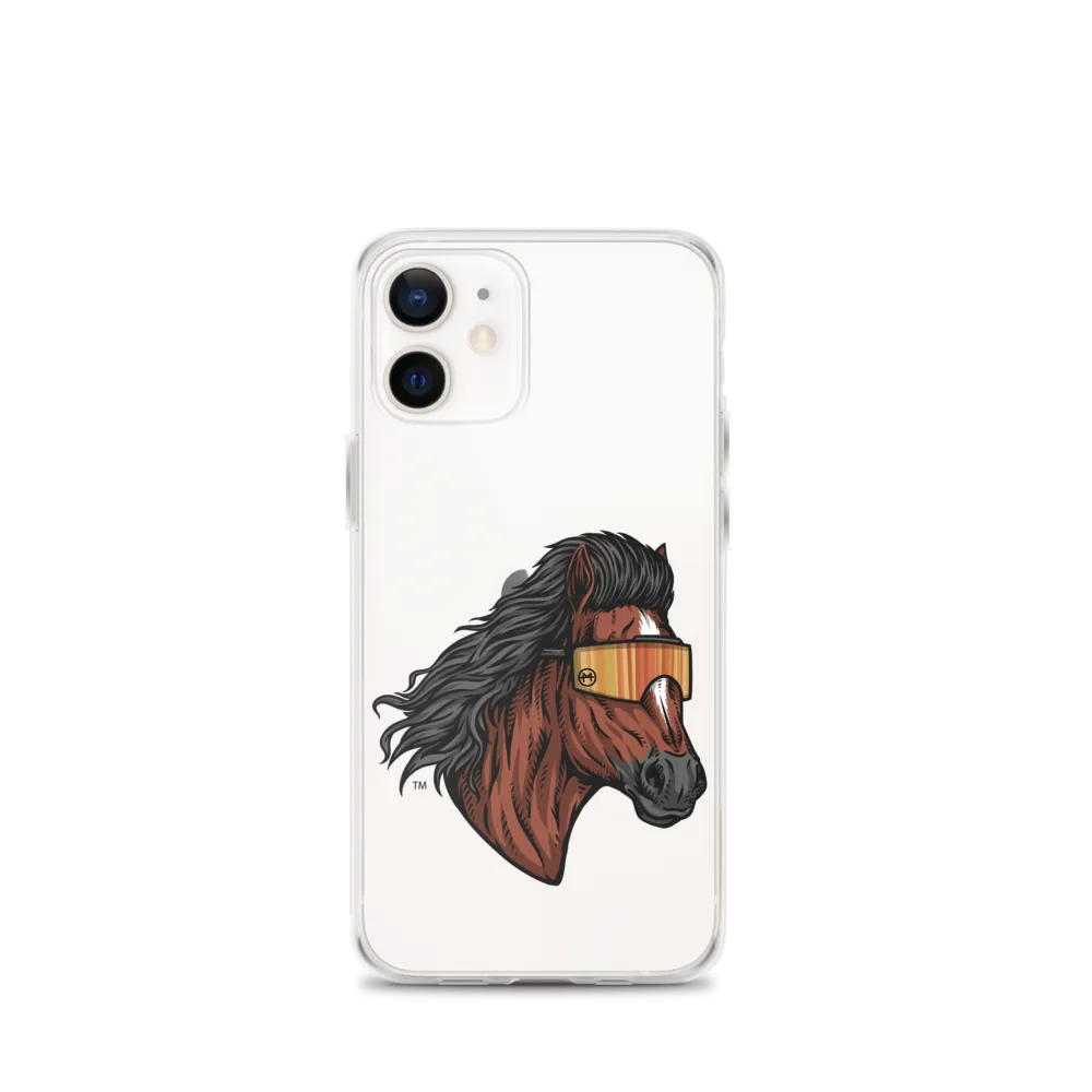 Horse Mullet iPhone Case - Clear