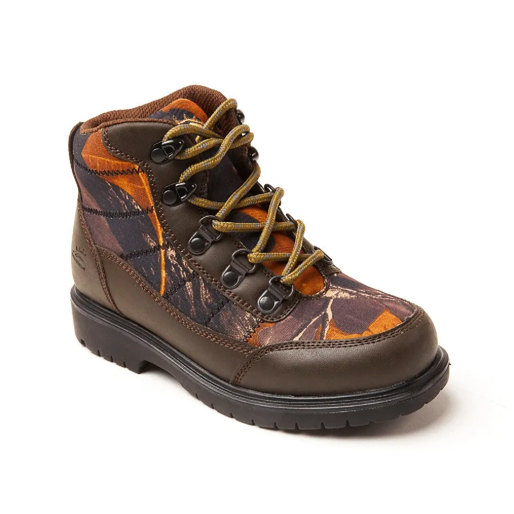 Kids' Hunt in Dark Brown/Camo