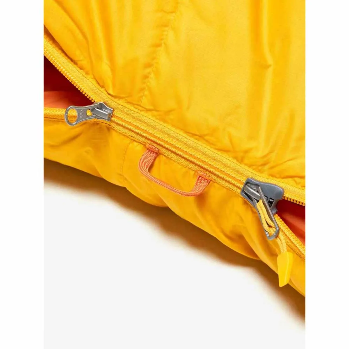 Marmot Lost Coast 5 Left Zipper Short Sleeping Bag - Golden Sun/Tangelo