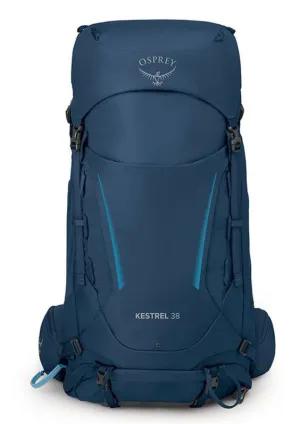 Men's Trekking Backpack Osprey Kestrel 38 Navy Blue L/Xl