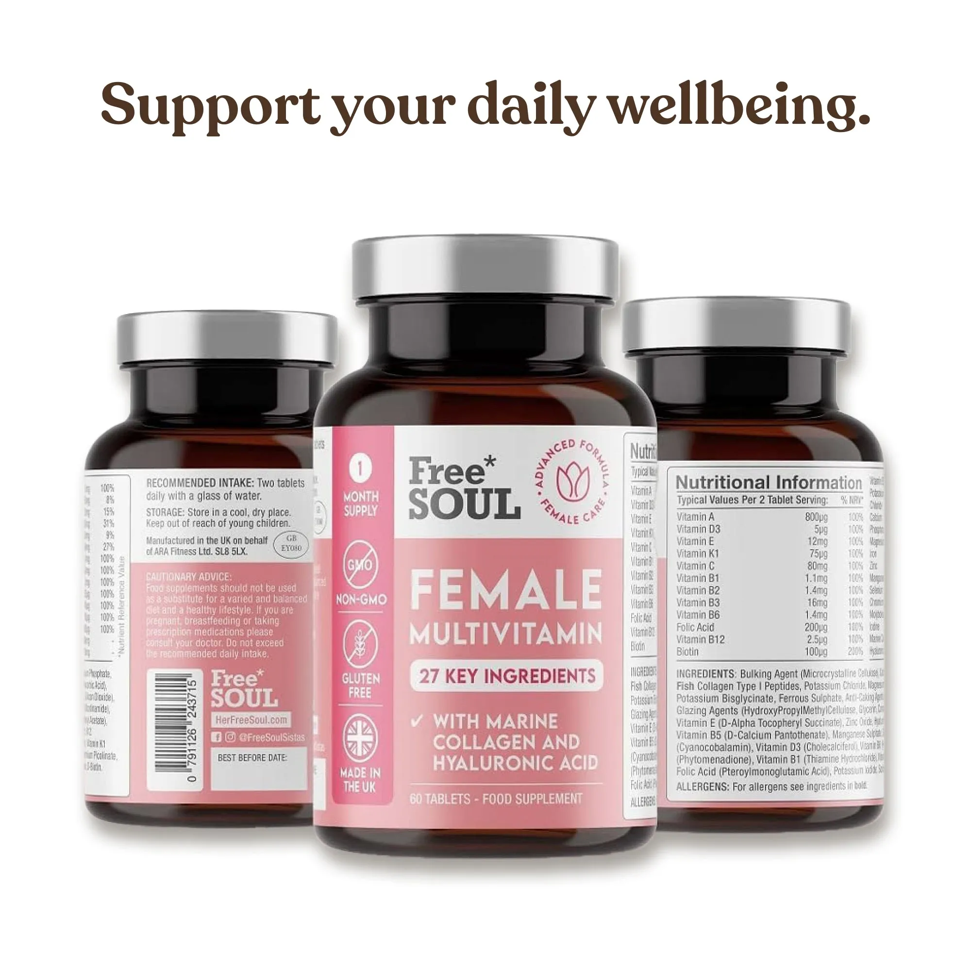 Multivitamins with Collagen