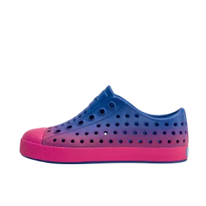 Native Jefferson Ombre Shoes - Adventure Blue / Radberry Pink / Adventure Radberry Ombre