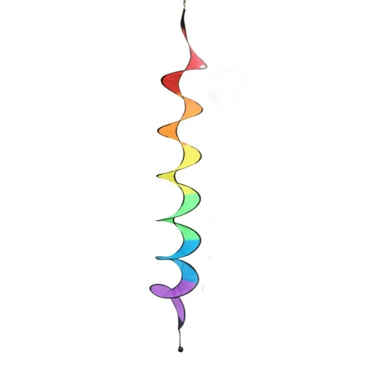 Outdoor Spiral Rainbow Strip Tent Ornament