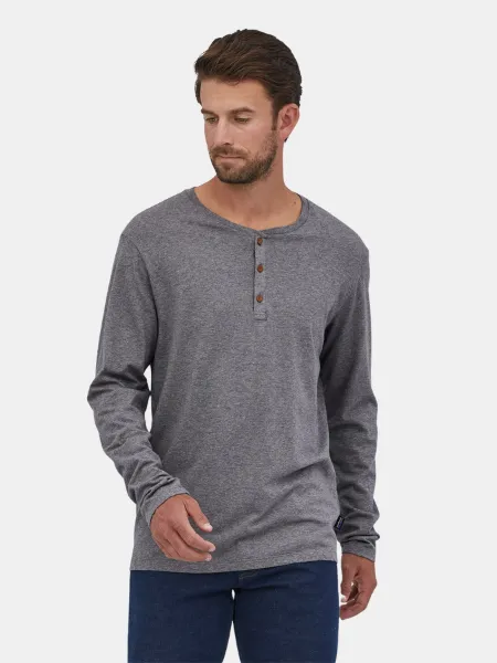 PATAGONIA MEN'S LONG-SLEEVED DAILY HENLEY