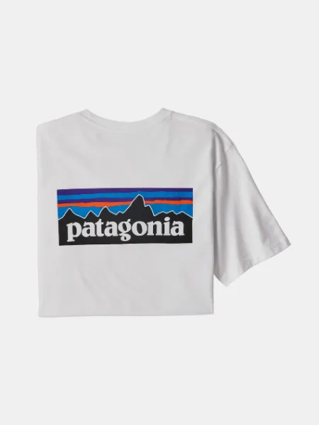 PATAGONIA MEN'S P-6 LOGO RESPONSIBILI-TEE