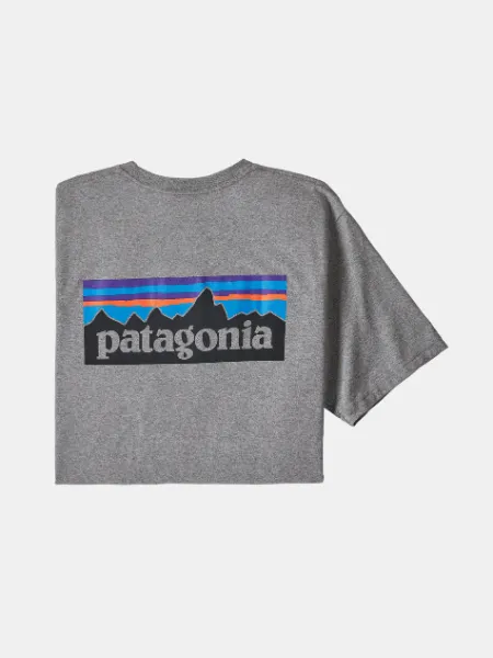 PATAGONIA MEN'S P-6 LOGO RESPONSIBILI-TEE