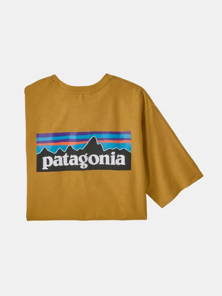 PATAGONIA MEN'S P-6 LOGO RESPONSIBILI-TEE