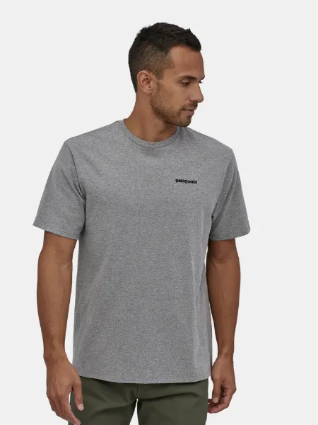 PATAGONIA MEN'S P-6 LOGO RESPONSIBILI-TEE