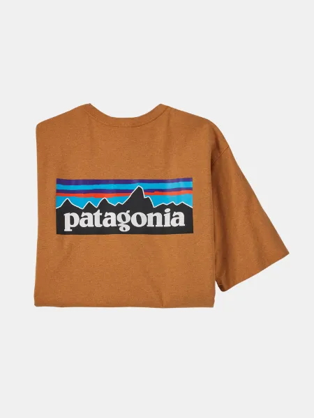 PATAGONIA MEN'S P-6 LOGO RESPONSIBILI-TEE