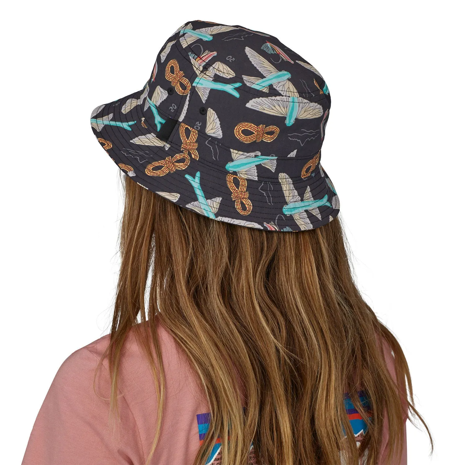 Patagonia Wavefarer Bucket Hat - Fly 50: Ink Black