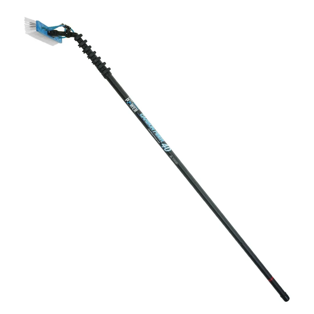 PWP 40ft Full Carbon Reach Pole - SHIPS FREE