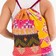 Quinn Patchwork Kantha Backpack