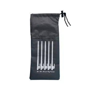 S 20cm Ground Spike Storage Bag Outdoor Camping Accessories Portable Handheld Storage Bag