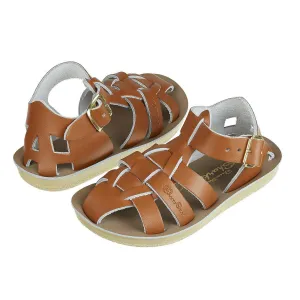 Saltwater Shark Sandals - Tan - Kids