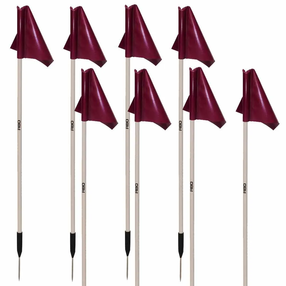 Sideline Pole and Top Tarp Flag Sets