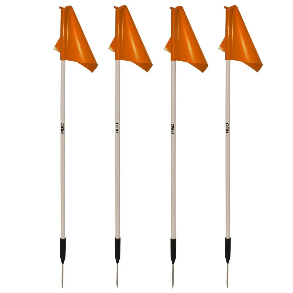 Sideline Pole and Top Tarp Flag Sets