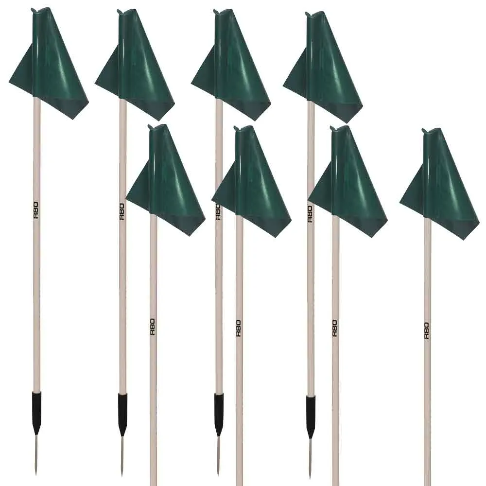 Sideline Pole and Top Tarp Flag Sets