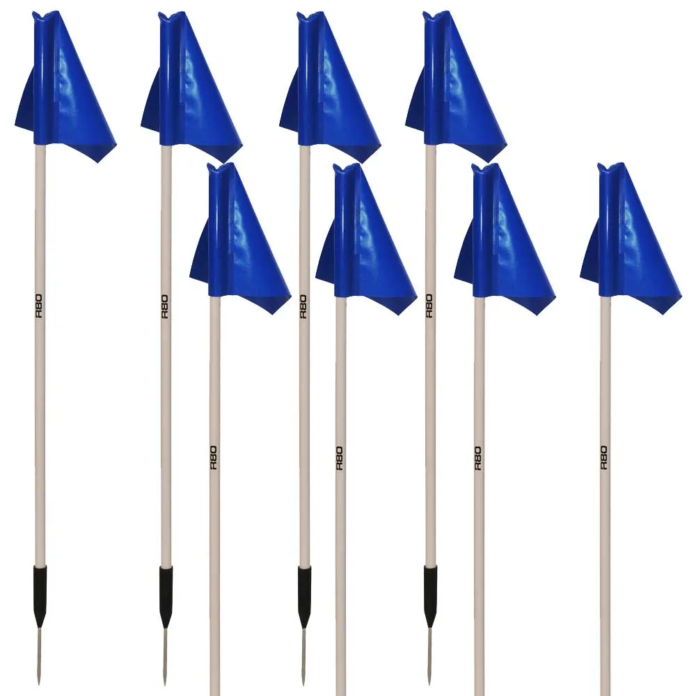 Sideline Pole and Top Tarp Flag Sets