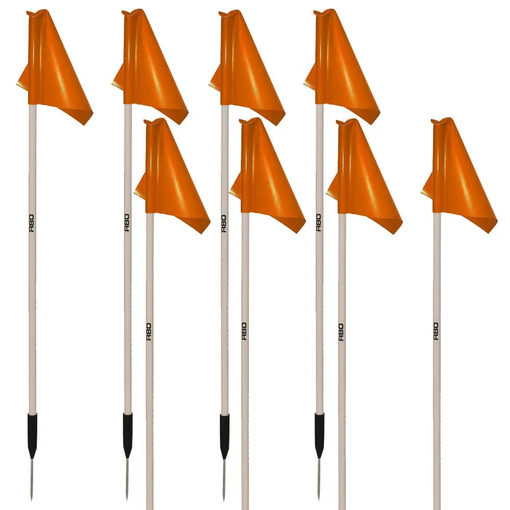 Sideline Pole and Top Tarp Flag Sets