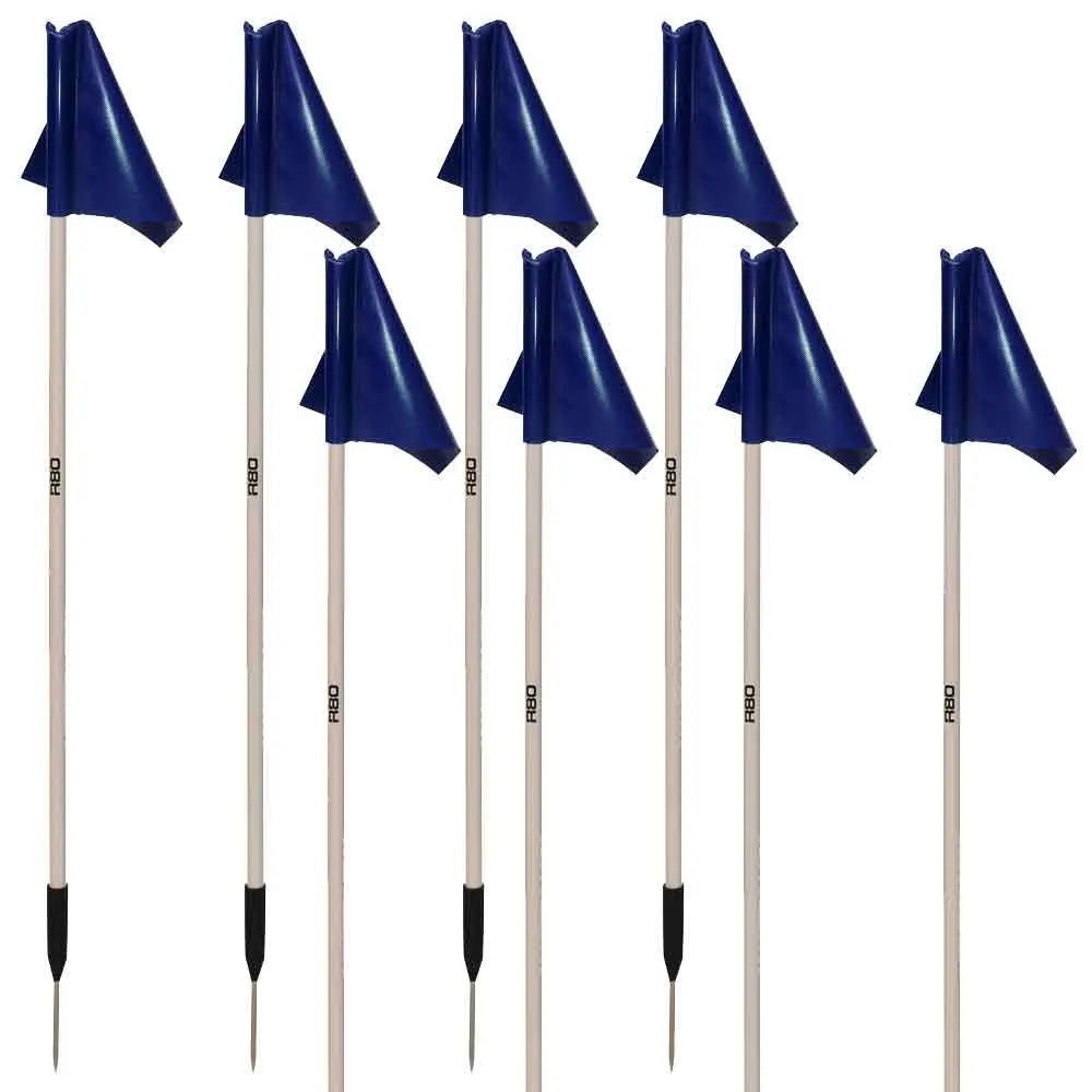 Sideline Pole and Top Tarp Flag Sets