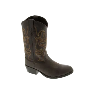 Smoky Mountain Kid's Monterey Brown Round Toe Western Boots