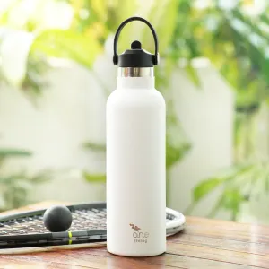 Sports Steel Bottle | Insulated | 750 ml | White | 12 Hours Hot & Cold