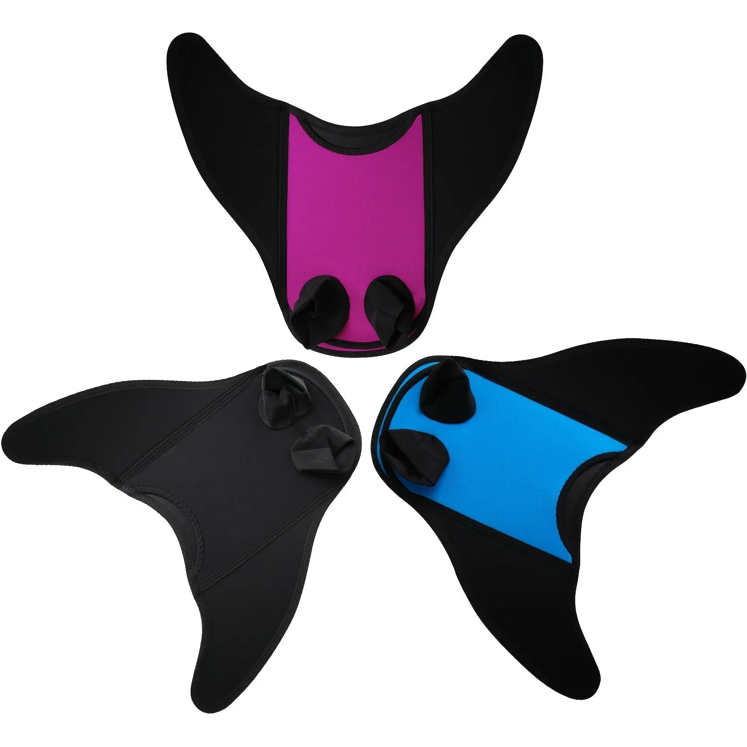 Teen mermaid swimming fins for water sports and snorkeling activities