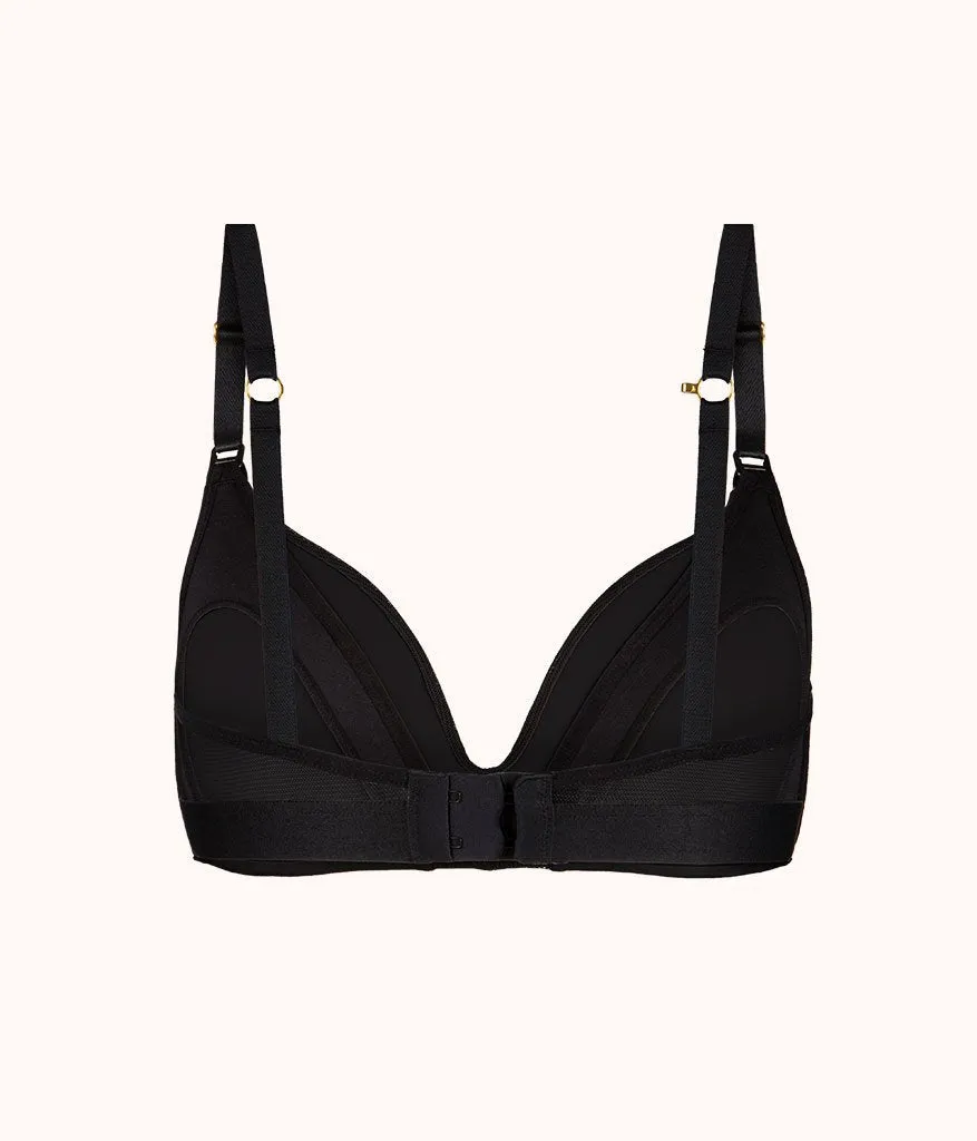 The No-Wire Maternity Bra: Jet Black